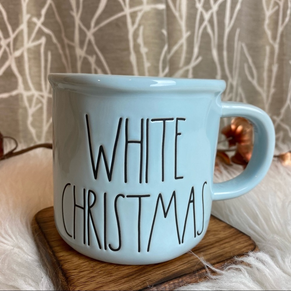 Rae Dunn farmhouse home decor WHITE CHRISTMAS new rd camp coffee kitchen htf
